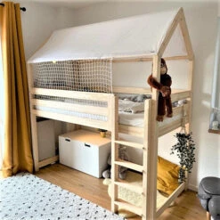 Lit Maison Pilotis Hauteur 55, 70 Ou 90cm -GribouilleTa Chambre Soldes Magasin file 564