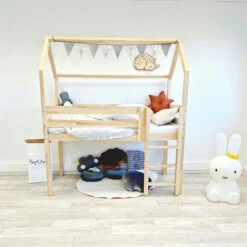 Lit Maison Pilotis Hauteur 55, 70 Ou 90cm -GribouilleTa Chambre Soldes Magasin file 572