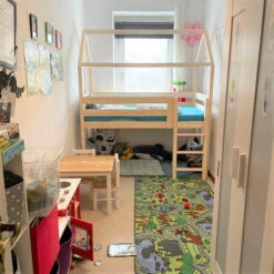 Lit Maison Pilotis Hauteur 55, 70 Ou 90cm -GribouilleTa Chambre Soldes Magasin file 573