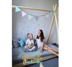 Lit Tipi De La Tribu CheYenne Avec Sommier -GribouilleTa Chambre Soldes Magasin file 587