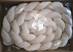 Tour De Lit Tressé 4 Grains Velours Latte Longueur 3m60 -GribouilleTa Chambre Soldes Magasin file 625