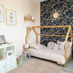 Lit Maison Avec Cheminée En Pin Naturel Avec Ou Sans Barrières -GribouilleTa Chambre Soldes Magasin file 669