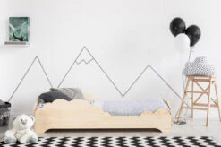 Lit Montessori Nuage Cirrus Avec Sommier -GribouilleTa Chambre Soldes Magasin file 716