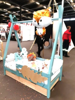 Lit Tipi De La Tribu CheYenne Avec Tiroir Gigogne -GribouilleTa Chambre Soldes Magasin file 785