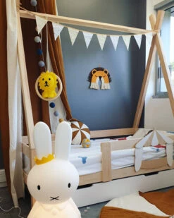 Lit Tipi De La Tribu CheYenne Avec Tiroir Gigogne -GribouilleTa Chambre Soldes Magasin file 786