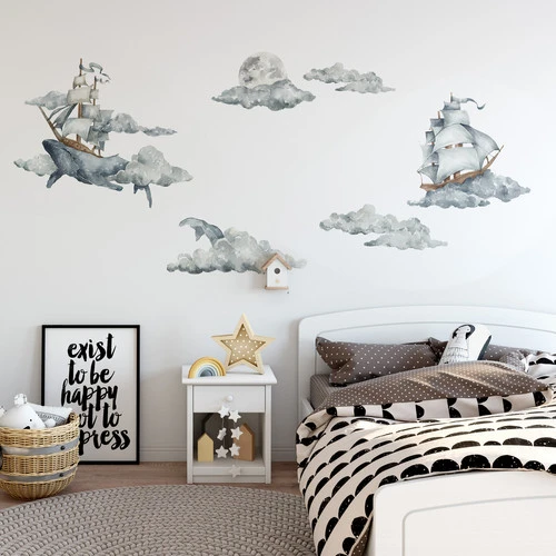 Set De Stickers Balais Mer Et Ciel 5 Set De Stickers Balais Mer Et Ciel – Image 3