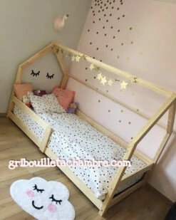 Kit De 4 Montants Verticaux De Rechange Avec Pieds Au Choix -GribouilleTa Chambre Soldes Magasin file 903