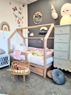 Lit Cabane En Hêtre Avec Tiroir -GribouilleTa Chambre Soldes Magasin file 92