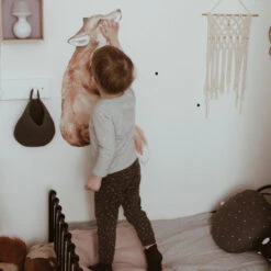 Stickers Illustration Le Renard Et La Lune -GribouilleTa Chambre Soldes Magasin file 954