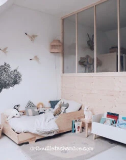 Lit Montessori Bâteau Avec Sommier -GribouilleTa Chambre Soldes Magasin file 967