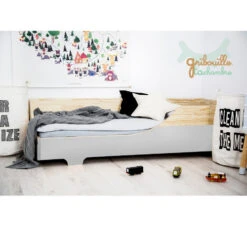Lit Montessori Bâteau Avec Sommier -GribouilleTa Chambre Soldes Magasin file 973