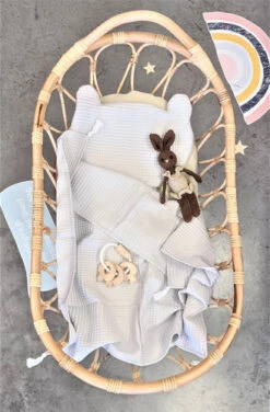 Berceau De Bébé En Rotin 80x40cm Modèle CANTIK -GribouilleTa Chambre Soldes Magasin file 995