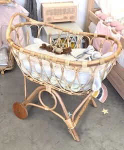 Berceau De Bébé En Rotin 80x40cm Modèle CANTIK -GribouilleTa Chambre Soldes Magasin file 996